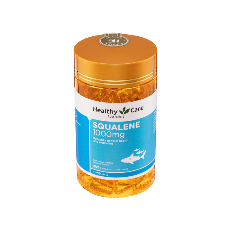 Healthy Care Squalene 1000Mg 200 Capsules - Image 5