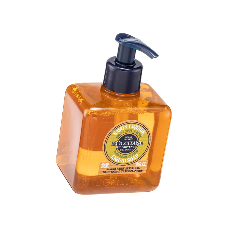 L'Occitane Shea Butter Hands & Body Liquid Soap – Verbena 300ML - Image 3
