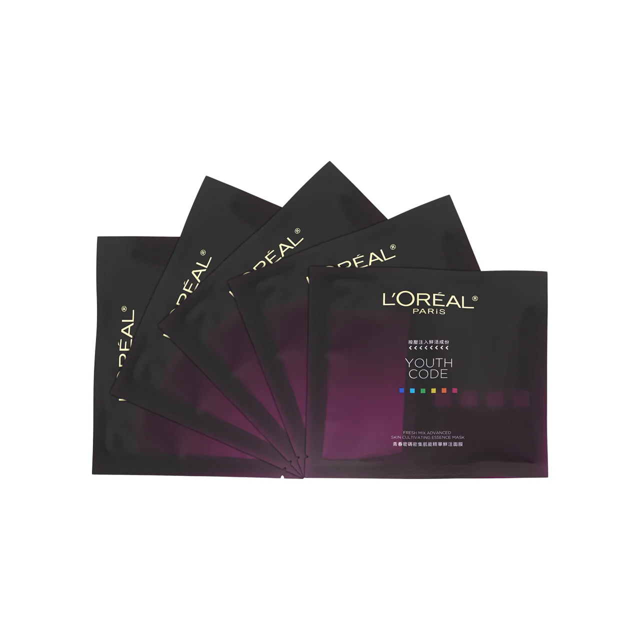 L'Oreal Paris 4TH Youth Code Fresh Mix Perment Pre-Essence Mask 5pcs - Image 5