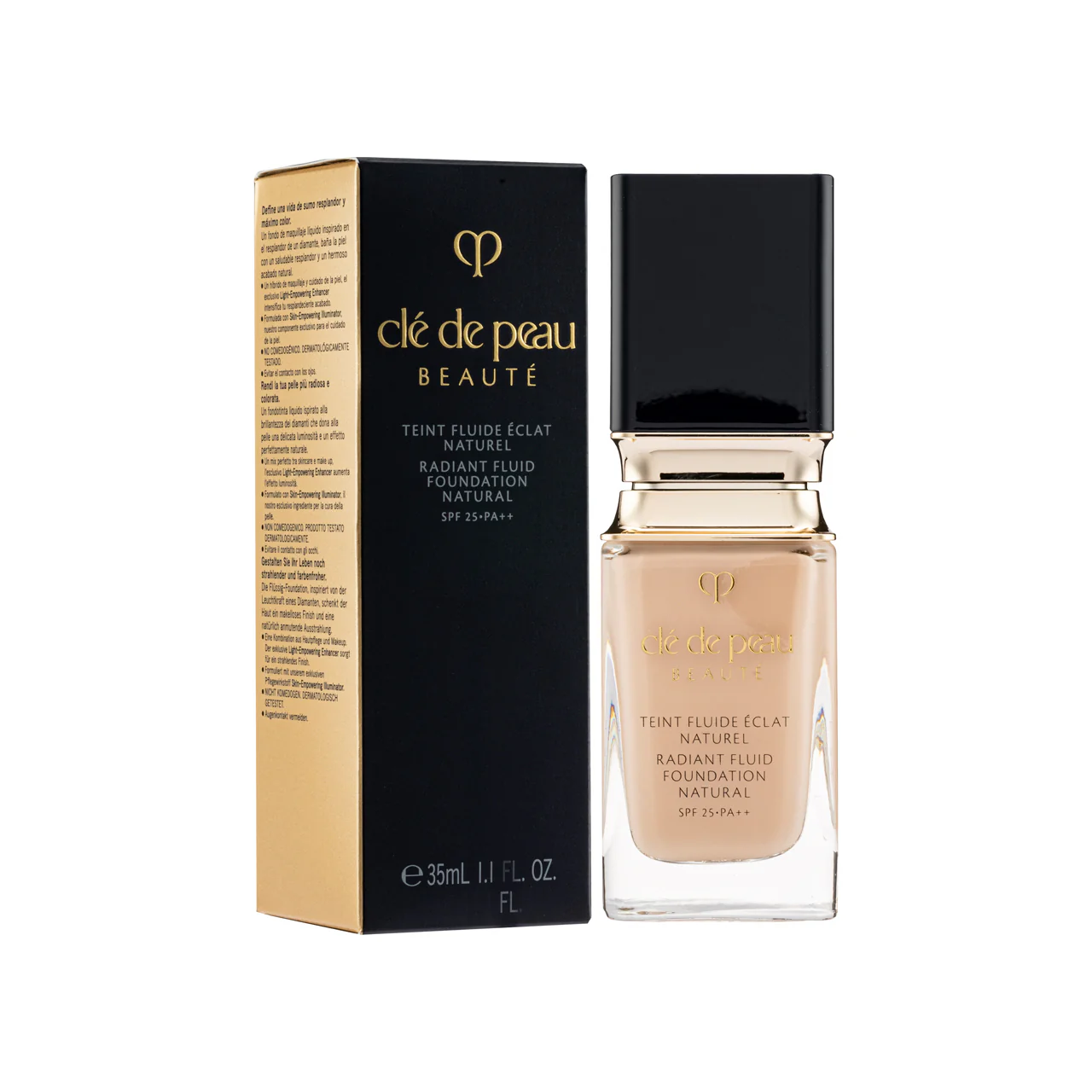 Cle De Peau Radiant Fluid Foundation Natural 35ML - Image 2