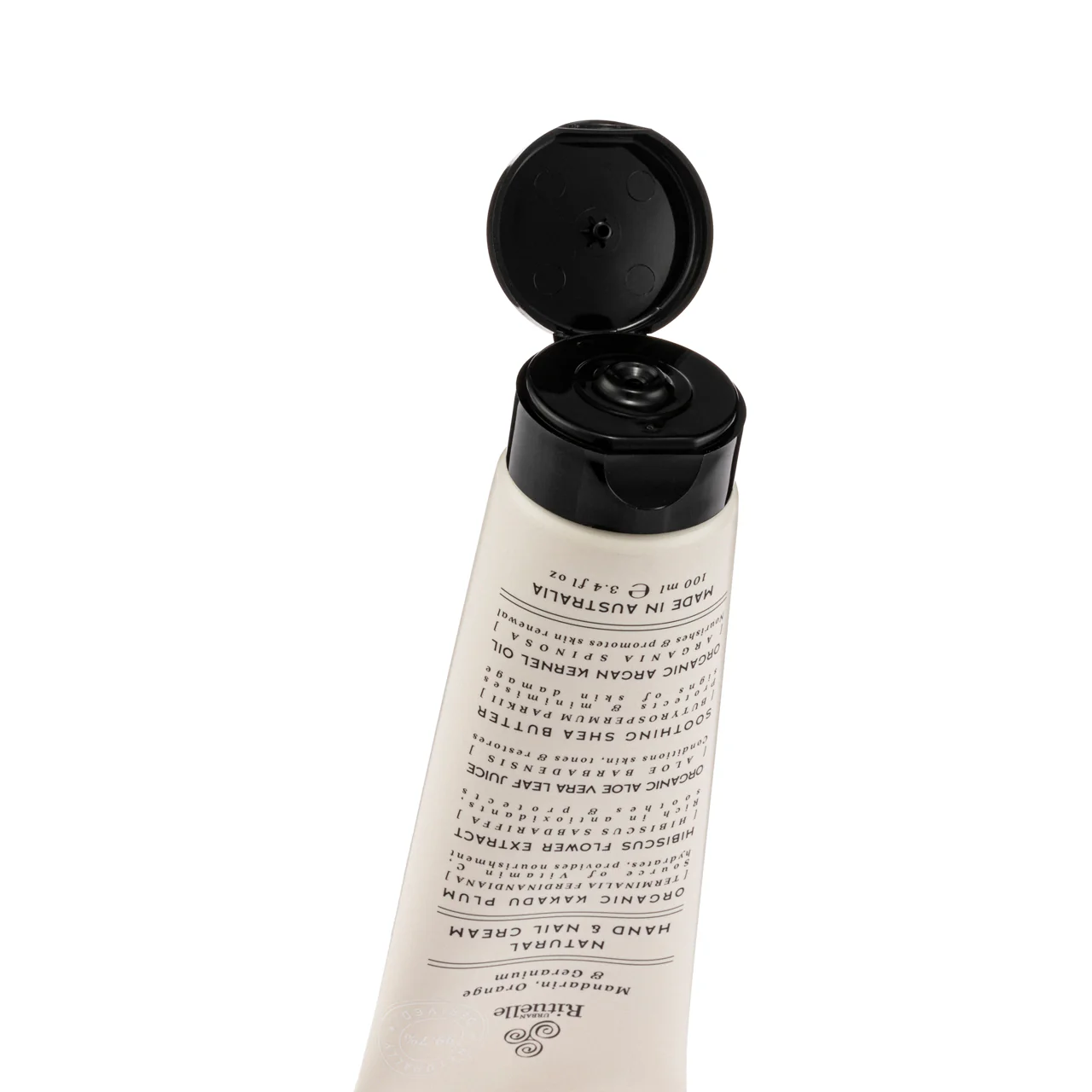 Urban Rituelle Mandarin, Orange & Geranium Natural Hand & Nail Cream 100ML - Image 4