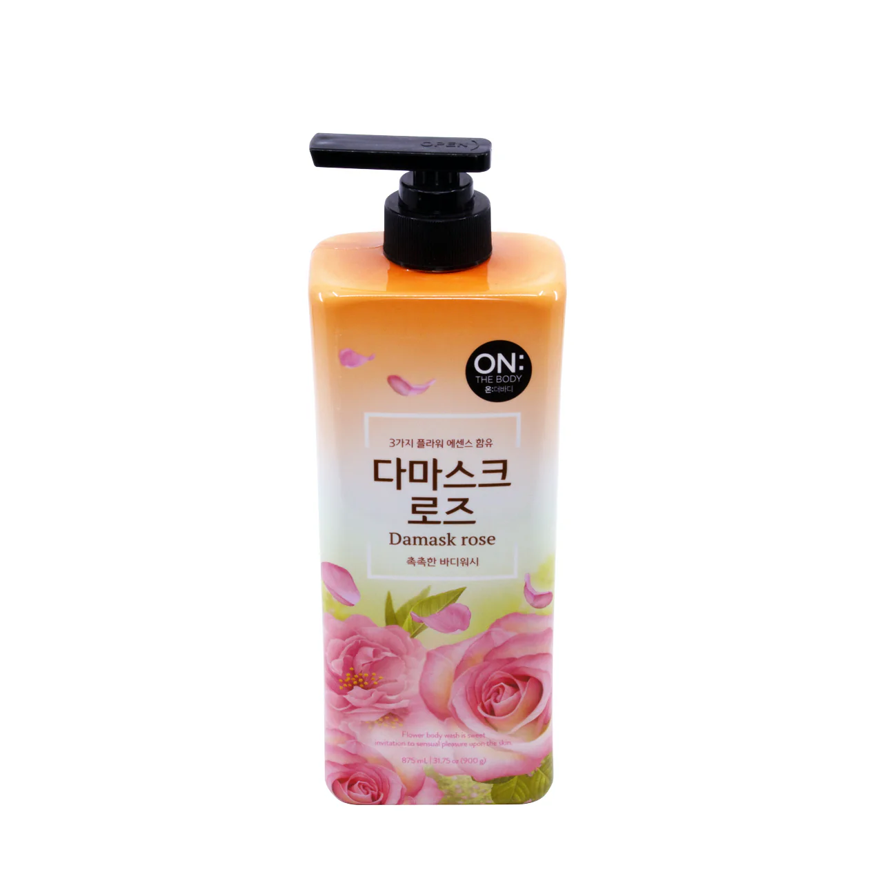 On The Body Damask Rose Body Wash 900G - Image 3