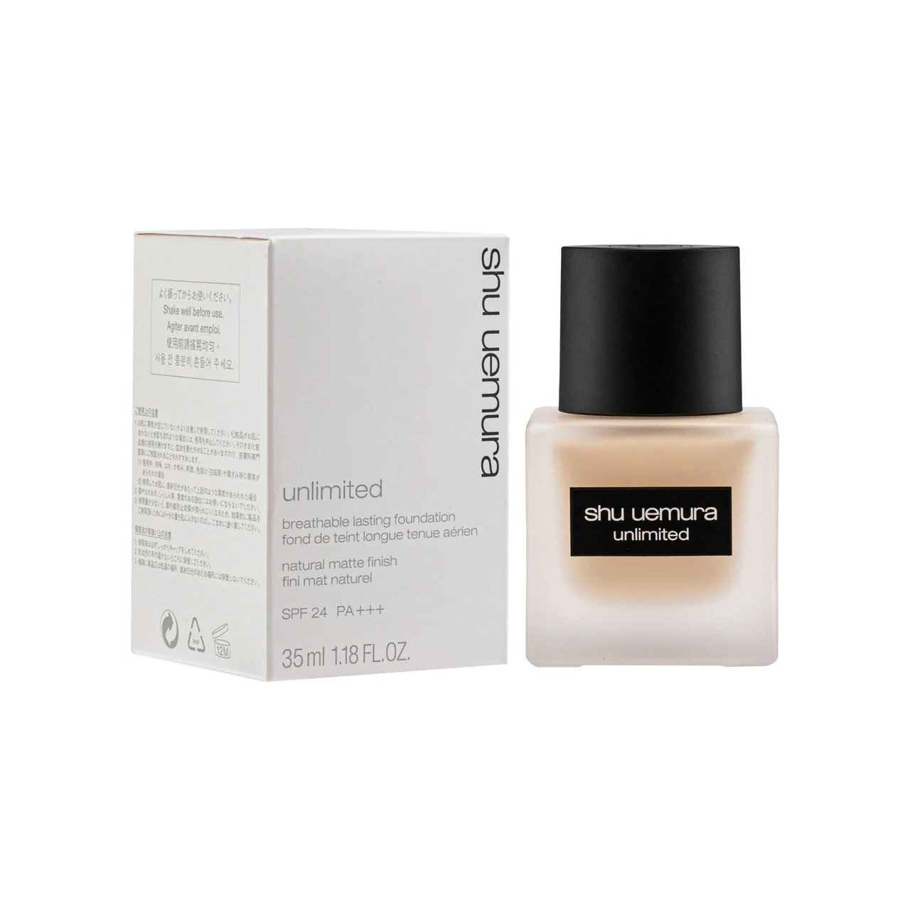 Shu Uemura Unlimited Breathable Lasting Foundation SPF24 PA+++ 35ML - Image 13