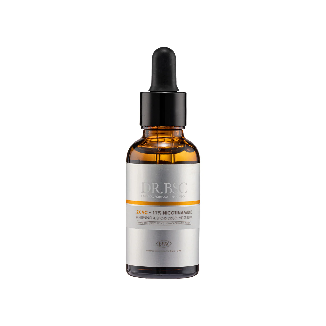 Dr.BSC 2X Vc Whitening & Spots Dissolve Serum Plus 11% Nicotinamide 30ML - Image 2