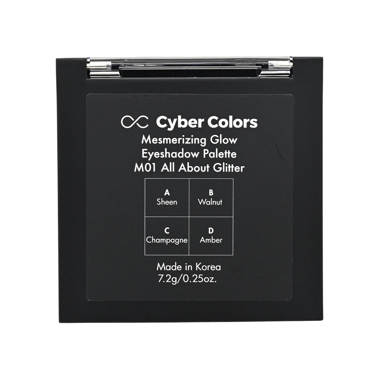Cyber Colors M.Glow Eye Palette #M01 All Abt Glitter 7.2g - Image 3