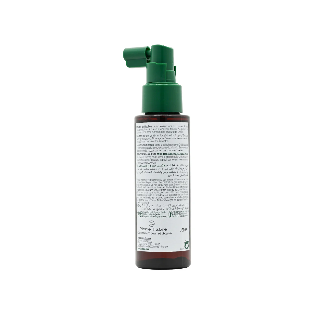 Klorane Anti-hair Loss Serum with Quinine &Organic Edelweiss 100ml - Image 3