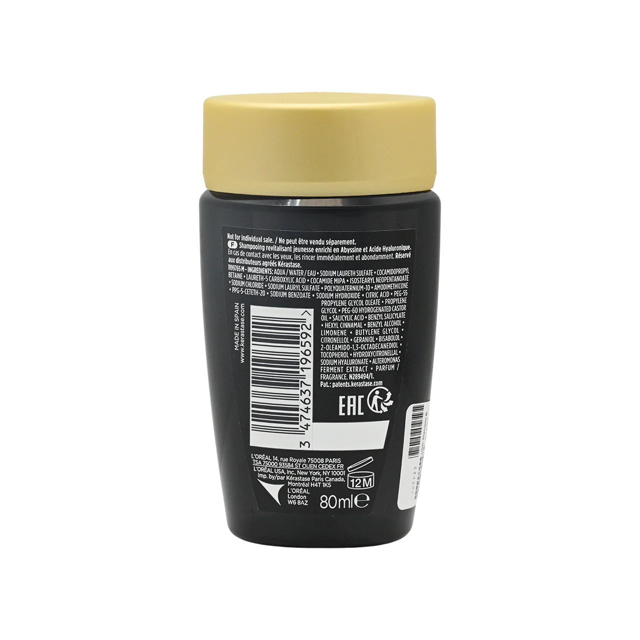 Kerastase Chronologiste Bain Regenerant Shampoo 80ml - Image 2