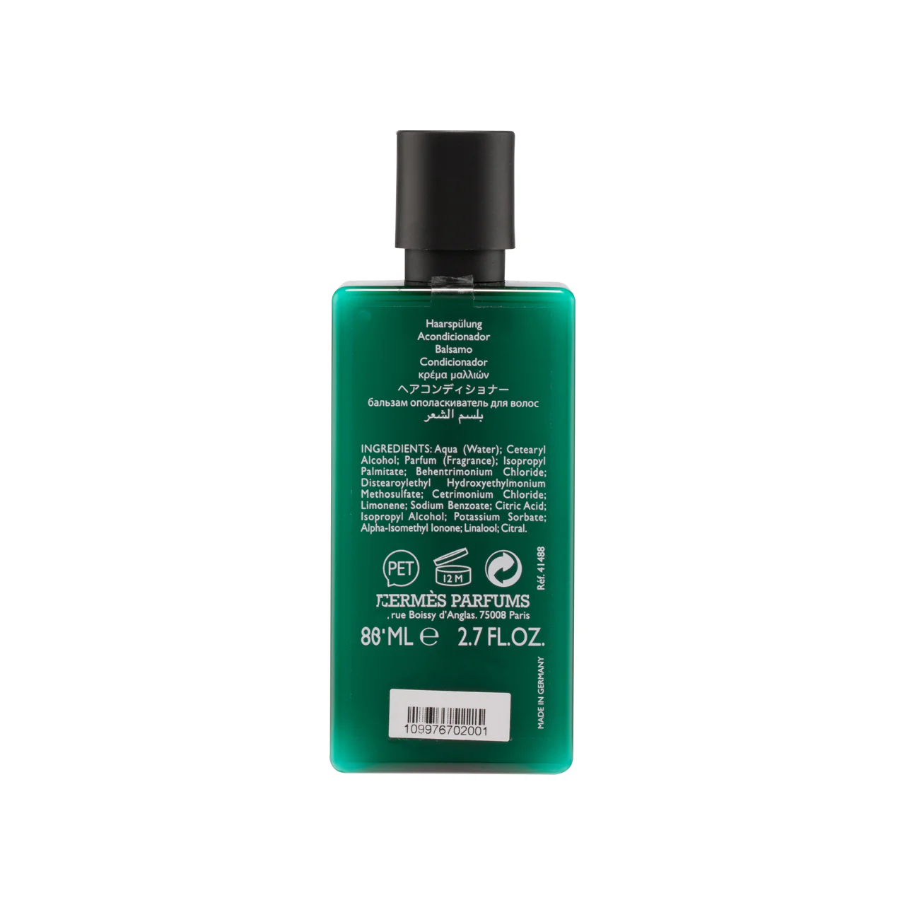 Hermes Eau D'Orange Verte Conditioner 80ML - Image 2