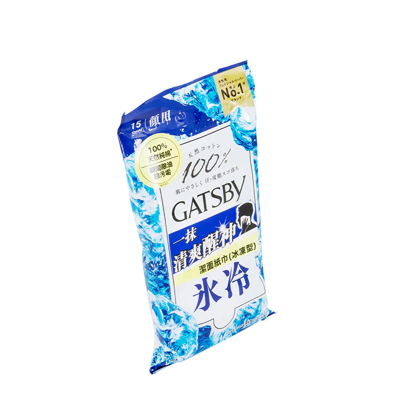 Gatsby Facial Paper Ice-Type Box 15pcs - Image 5