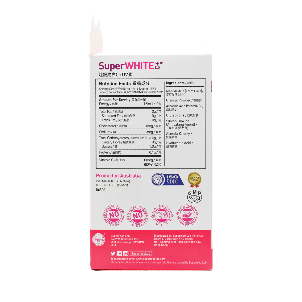 Superfood Lab Superwhite C+30PCS - Image 3