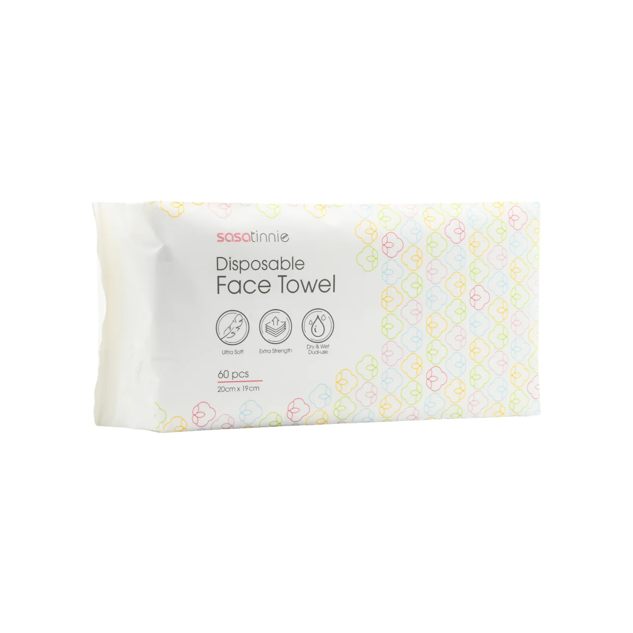 Sasatinnie Disposable Face Towel 60PCS - Image 3