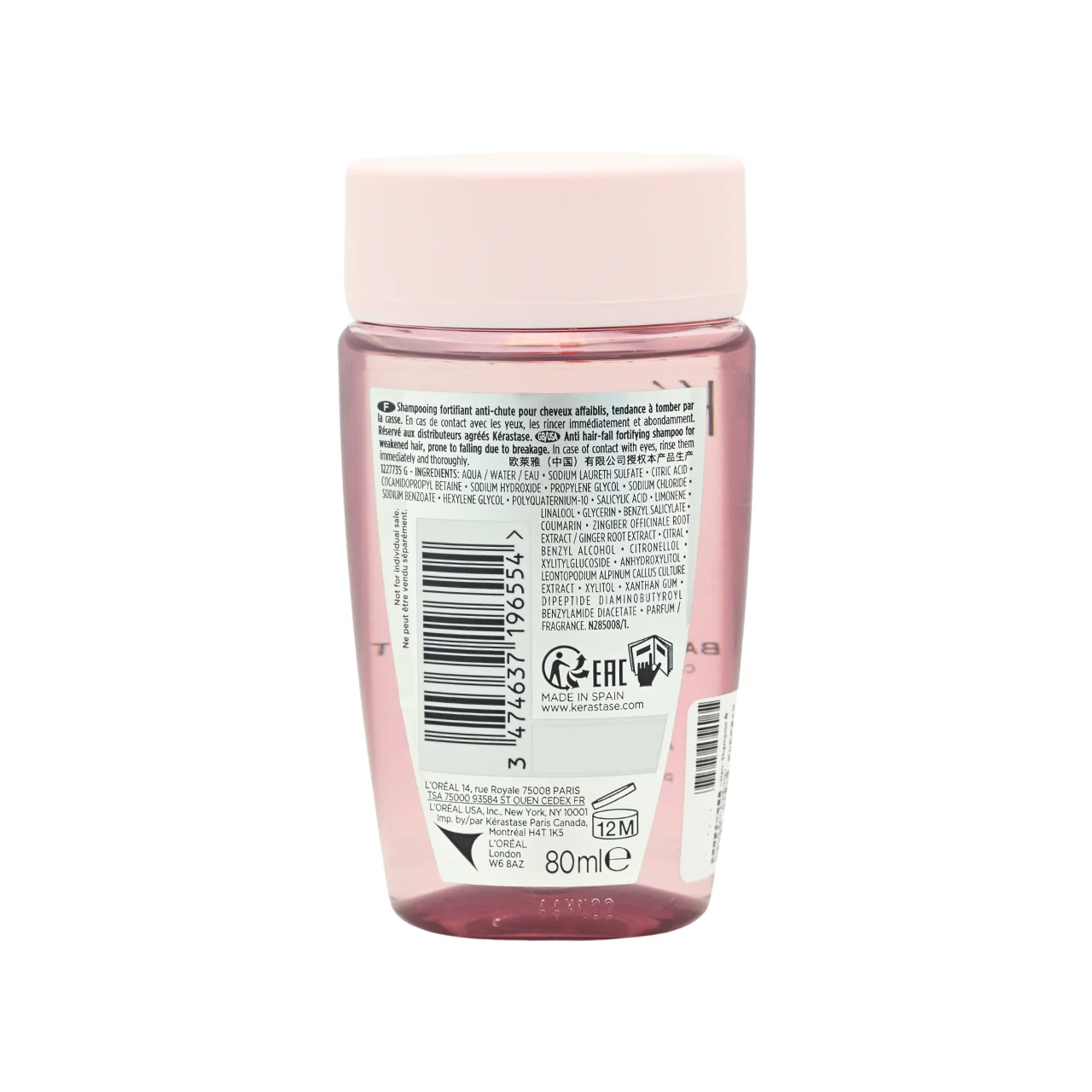 Kerastase Genesis Bain Hydra-Fortifiant Shampoo 80ml - Image 2