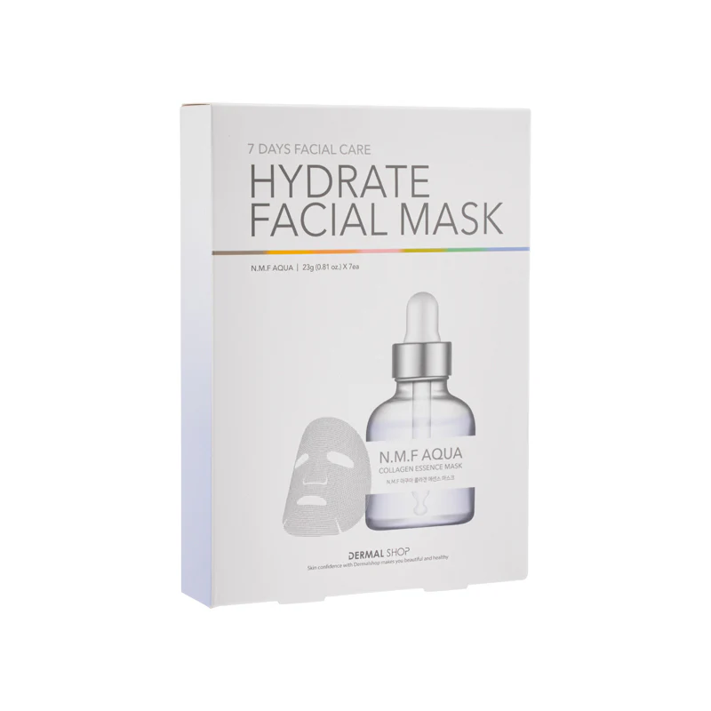 Dermal Shop N.M.F. Aqua Collagen Essence Mask 7PCS - Image 2