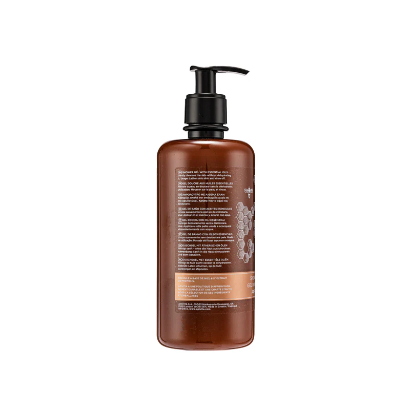 Apivita Royal Honey Shower Gel 500ML - Image 3