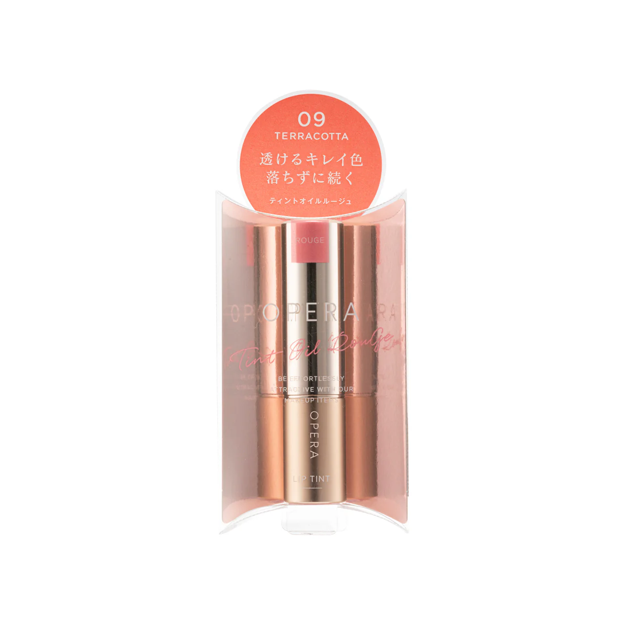 Opera Lip Tint N Oil Rouge Lipstick #09 Terracotta 3.6g