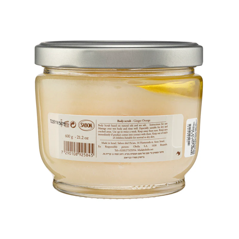 Sabon Body Scrub Ginger Orange 600G - Image 2