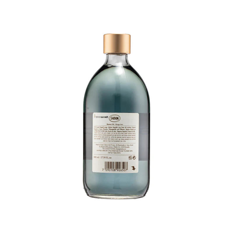 Sabon Shower Oil Mango Kiwi 500ML - Image 2