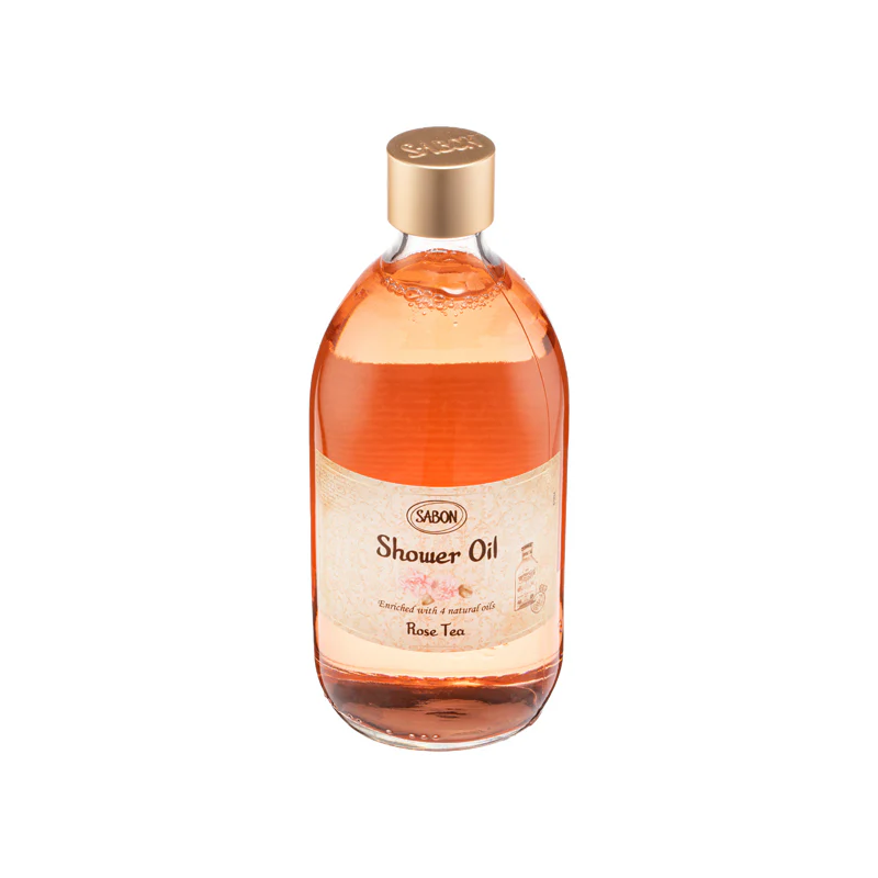 Sabon Shower Oil Rose Tea 500ML - Image 3