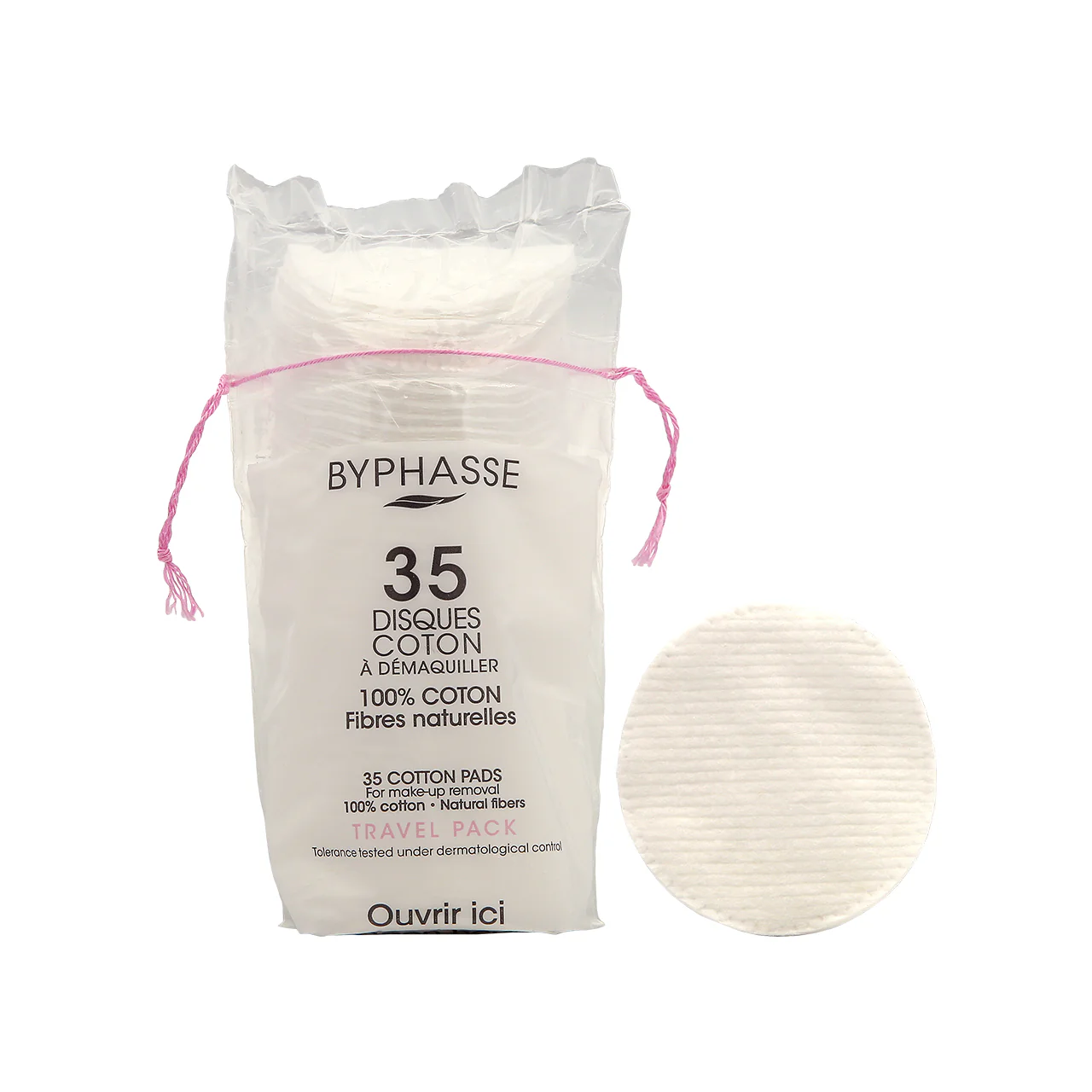 Byphasse Make-Up Removal Cotton Pads 35pcs