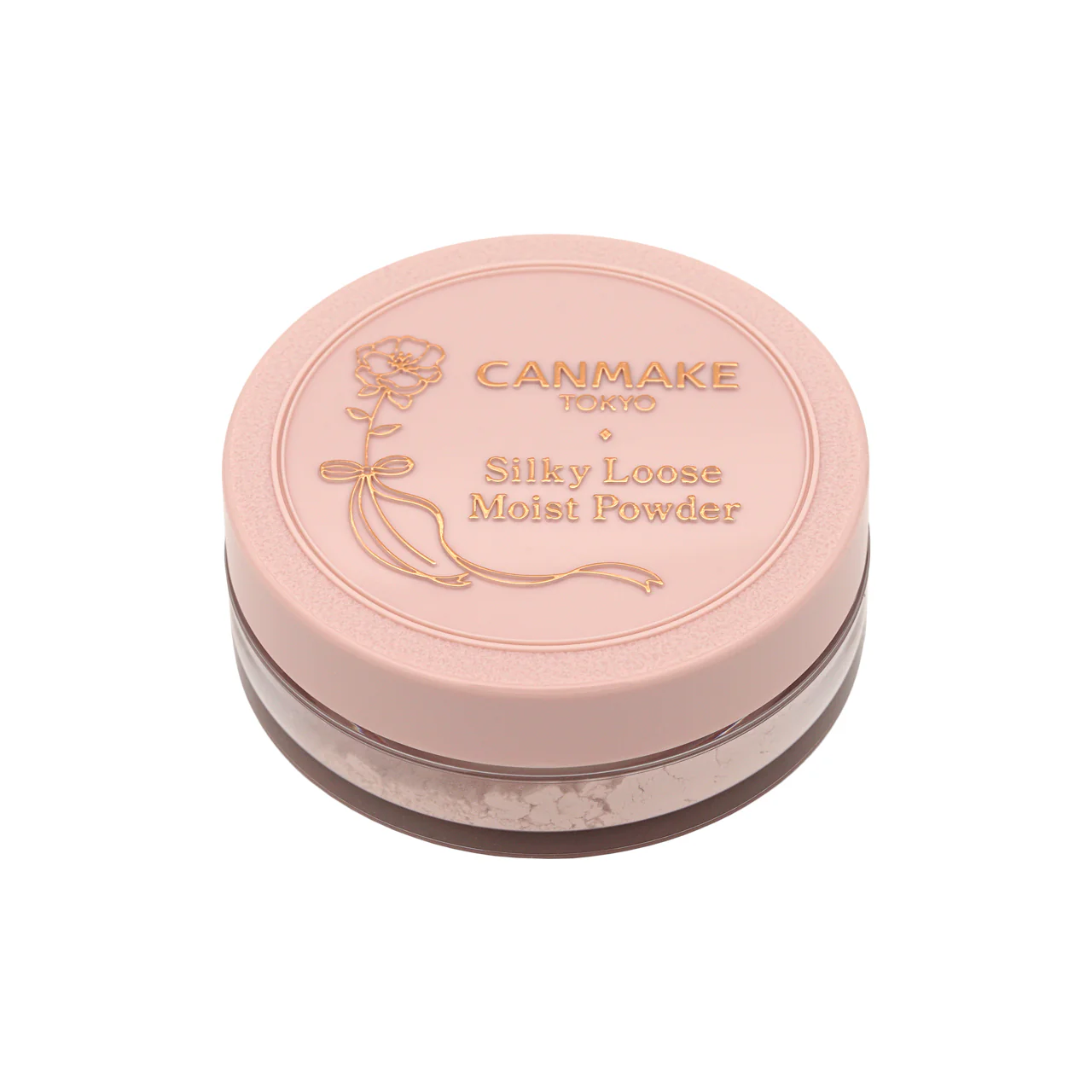 Canmake Silky Loose Moist Powder #P01 Luster Pink 1pc - Image 5