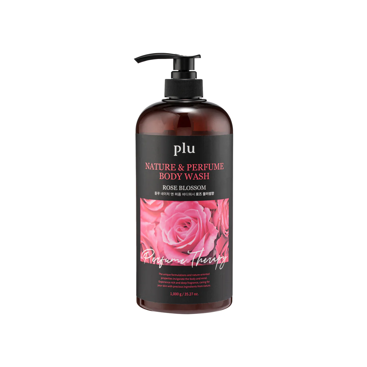 Plu Nature and Perfume Body Wash Rose Blossom 1000g - Image 2