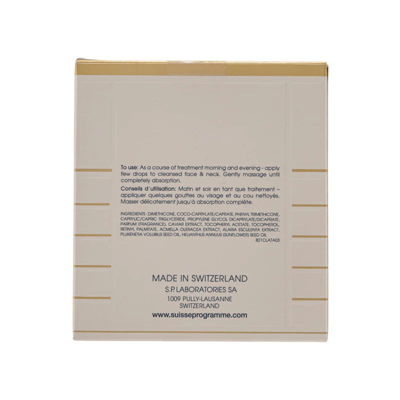 Suisse Programme Caviar Premier Lifting Ampoules Treatment 6PCS - Image 3