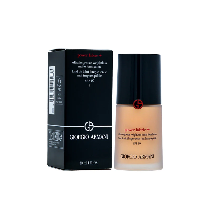Giorgio Armani Power Fabric+ Ultra Longwear Weightless Matte Foundation #3