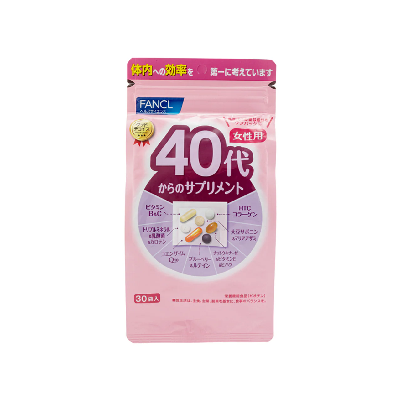 Fancl 40's Women Supplement 30pcs