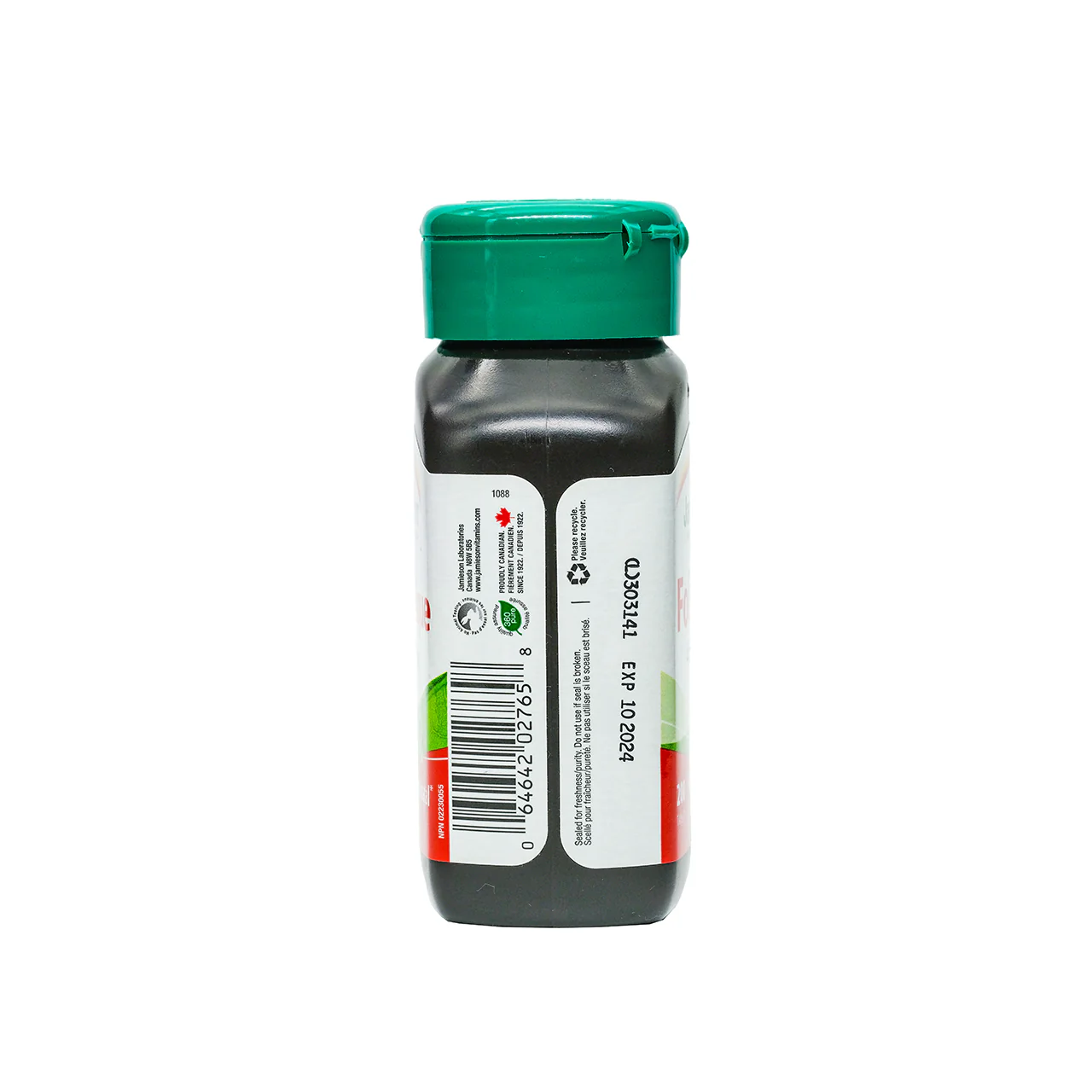Parallel Import Jamieson Folic Acid 400 Mcg 200 Capsules - Image 3