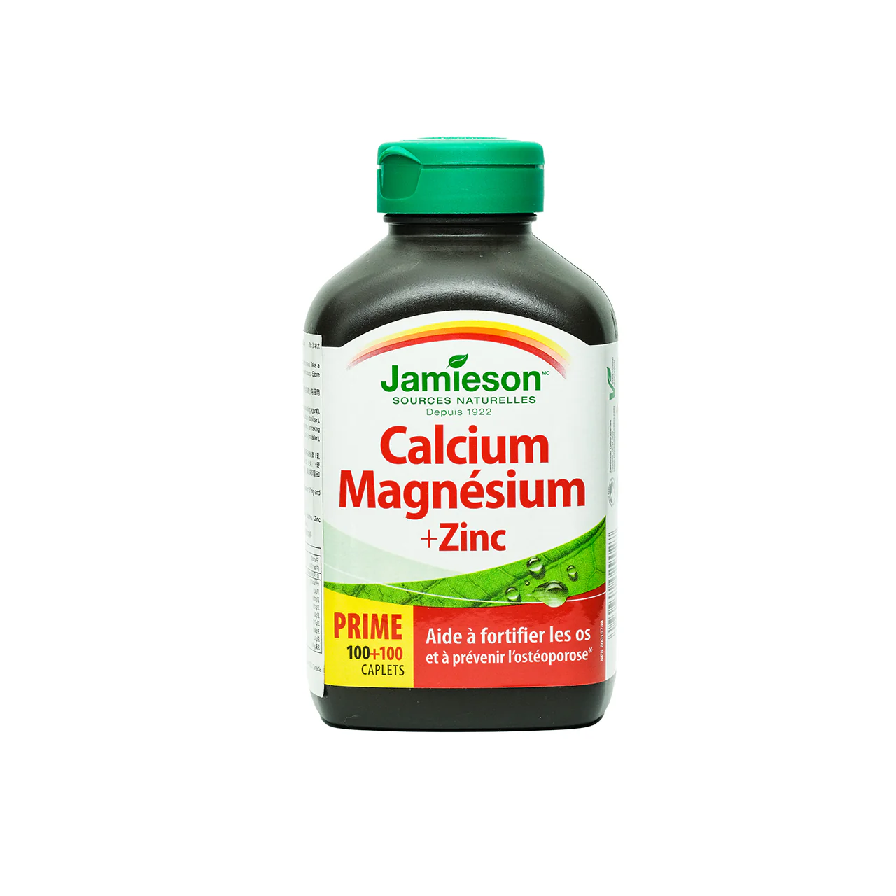 Jamieson Calcium Magnesium + Zinc 200 capsules