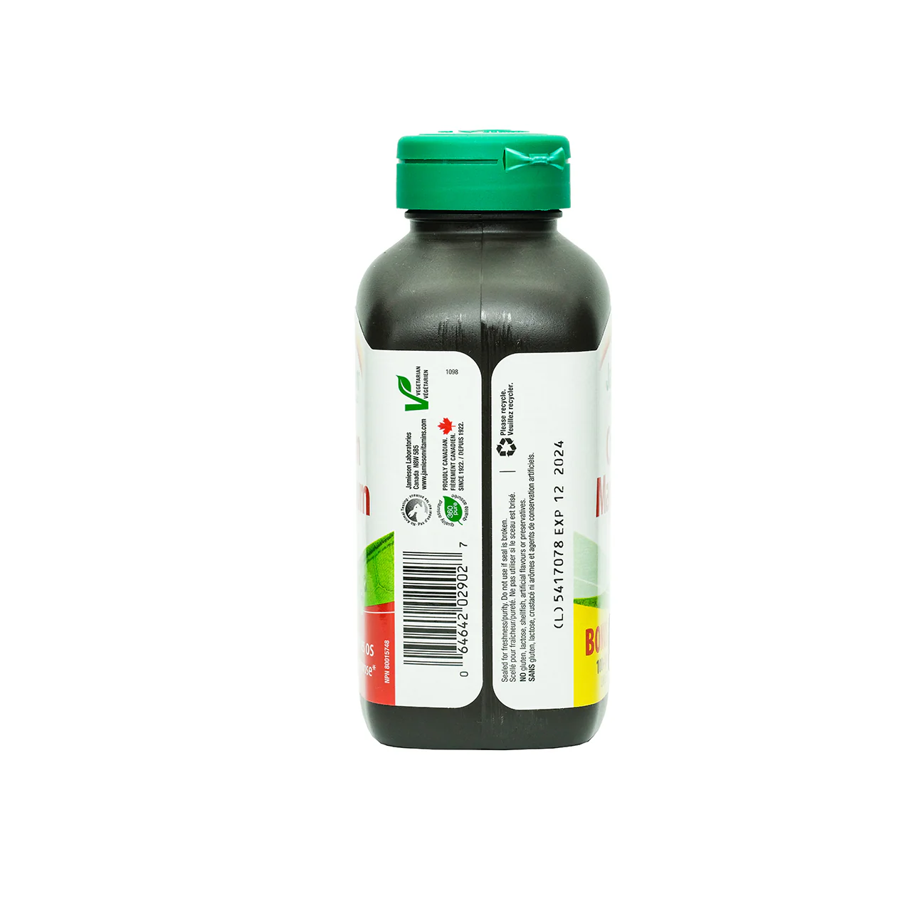 Jamieson Calcium Magnesium + Zinc 200 capsules - Image 3