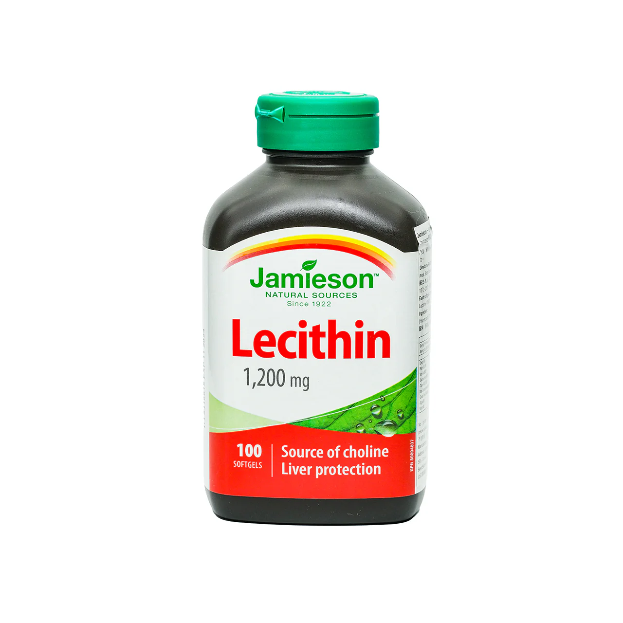 Jamieson Lecithin 1200mg 100 Softgels