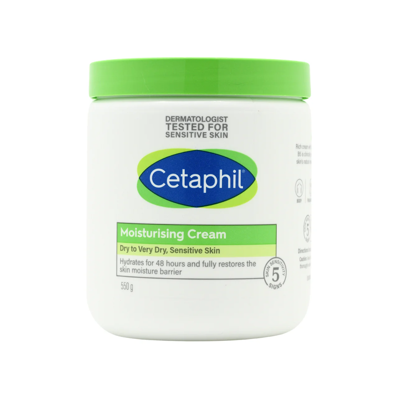 Cetaphil Moisturizing Cream Eco-Friendly Boxless Edition 550G - Image 2