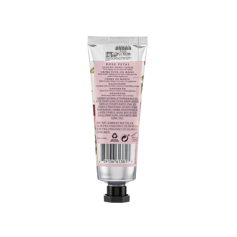 Aromas Artesanales De Antigua Hand Cream Rose Petal 60ML - Image 2
