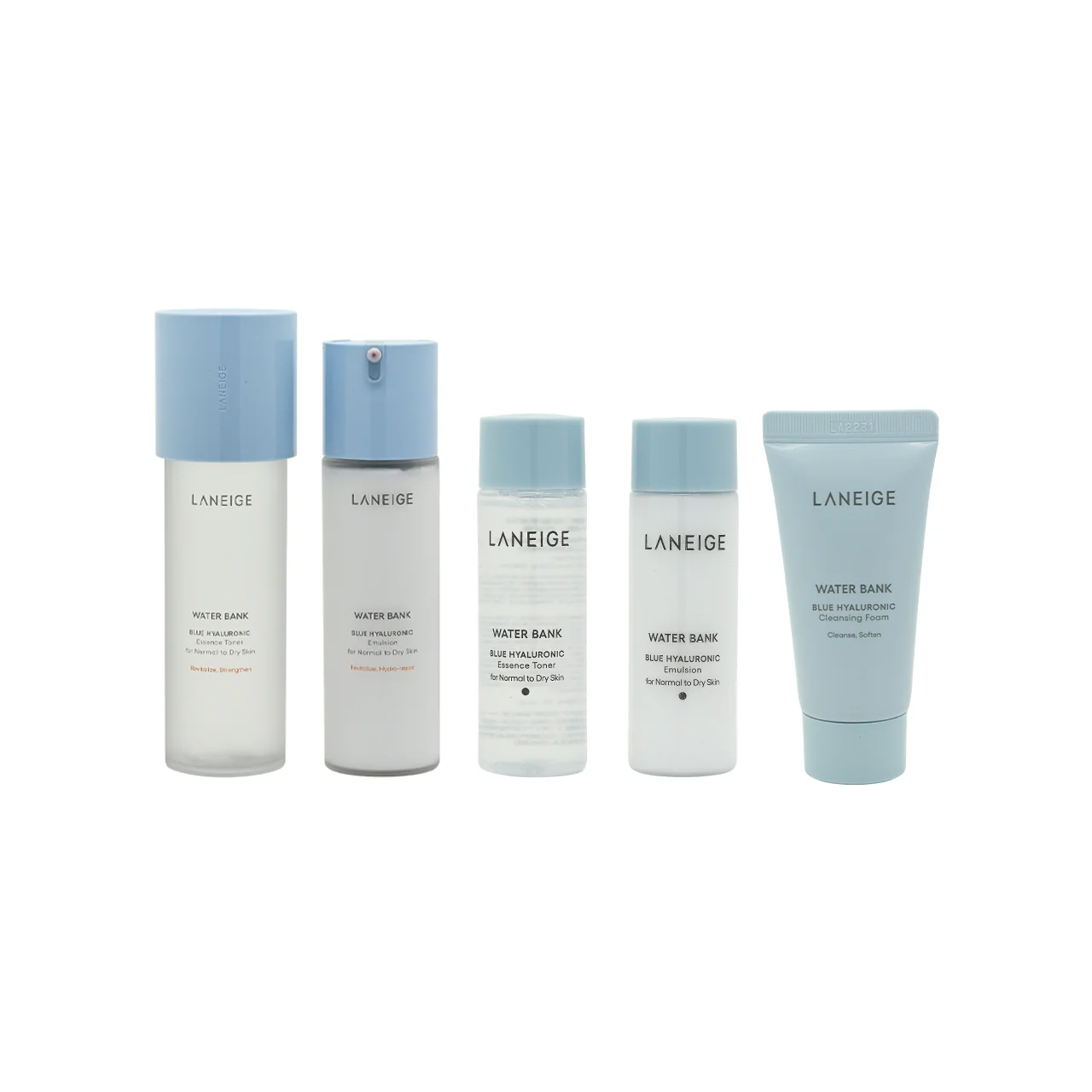 Laneige Water Bank Blue Hyaluronic Essential Set 5pcs - Image 4