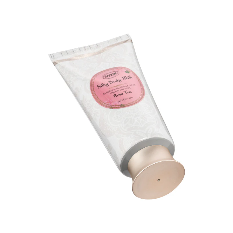 Sabon Silky Body Milk Tube Rose Tea 200ML - Image 5