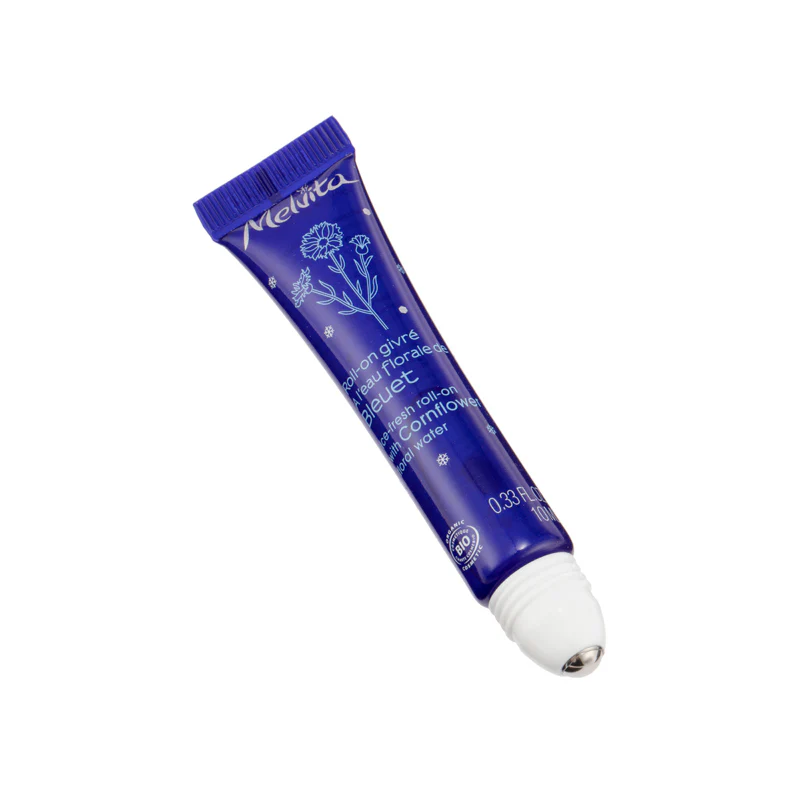Melvita Ice-Fresh Roll-On With Cornflower Floral Water Eye Contour 10ML - Image 4