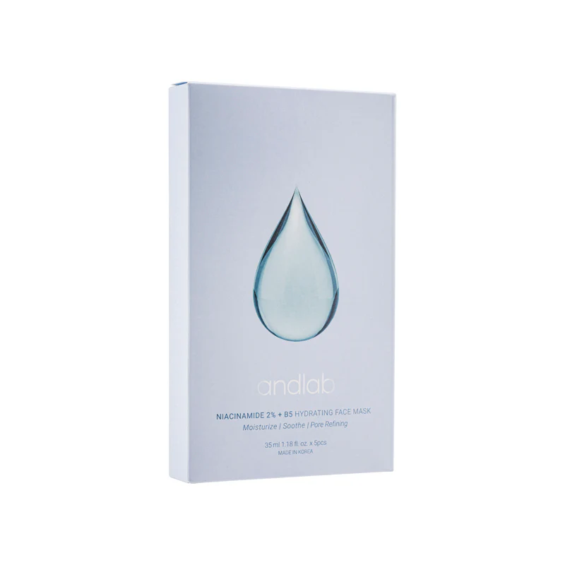 Andlab Niacinamide 2%+B5 Hydrating Face Mask  35ML X 5PCS - Image 3