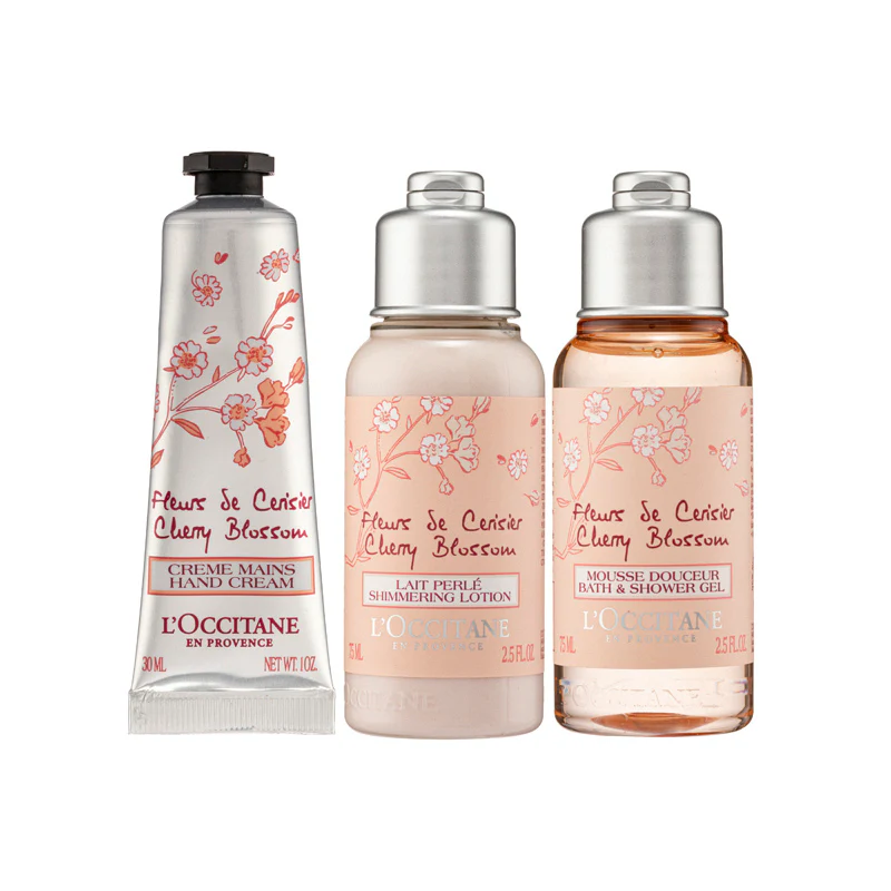 L'Occitane Cherry Blossom Body Care Set 3PCS - Image 5