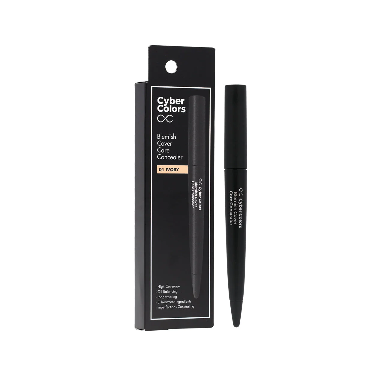 Cyber Colors Blemish Cover Care Concealer #01 Ivory