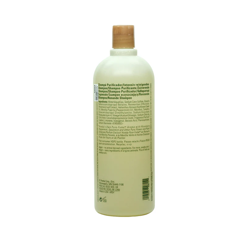 Aveda Rosemary Mint Purifying Shampoo 1000ML - Image 2