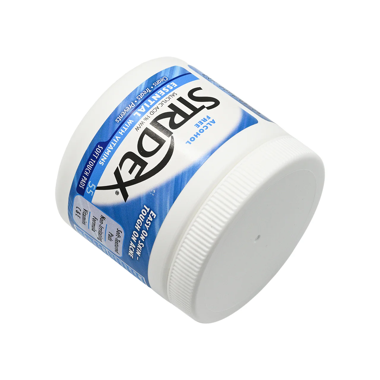 Stridex Alcohol Free Salicylic Acid 1% Essential with Vitamins Acne Pads 55pcs - Image 5