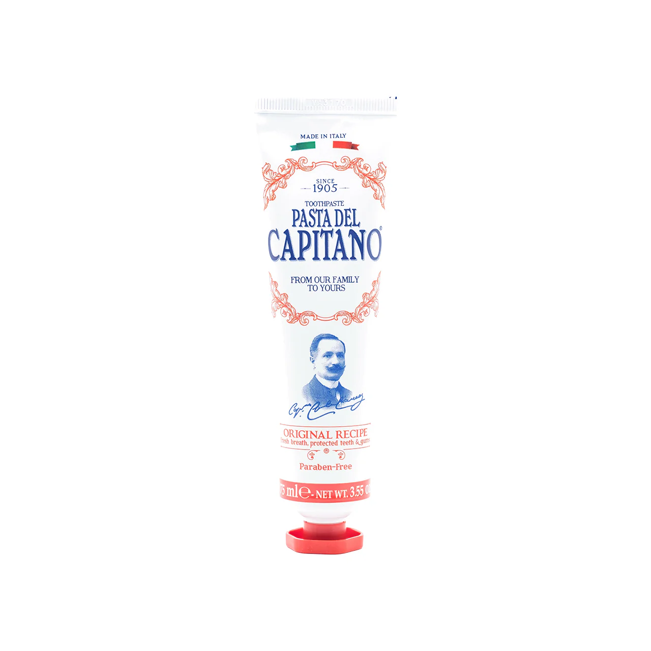 Pasta Del Capitano Original Recipe Toothpaste 75ml - Image 2