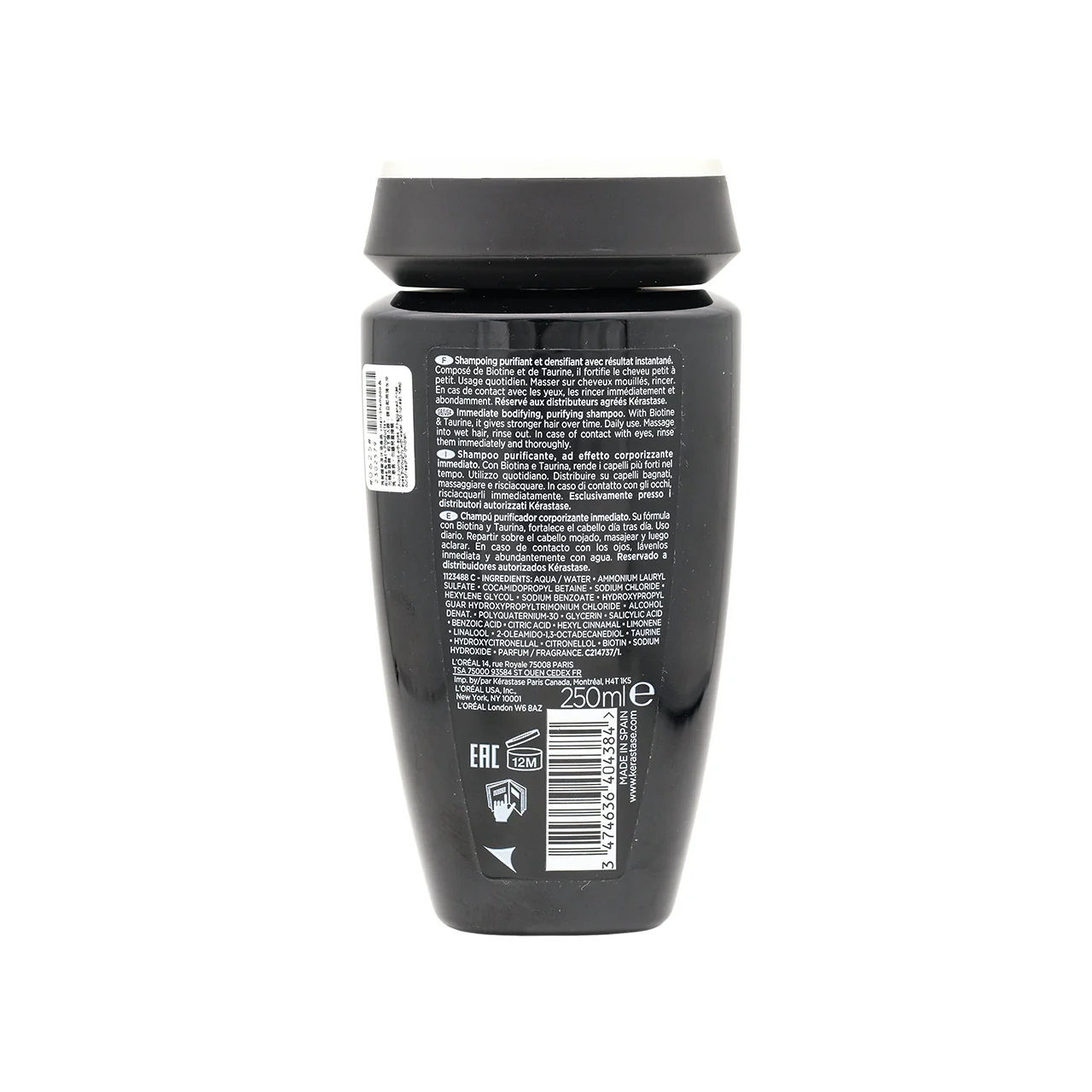 Kerastase Densifique Bain Densite Homme Shampoo 250ml - Image 2