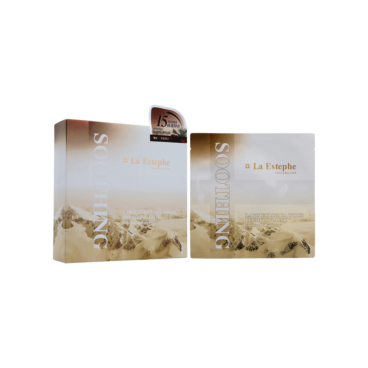La Estephe Larix Europaea Wood Repairing Mask 6pcs