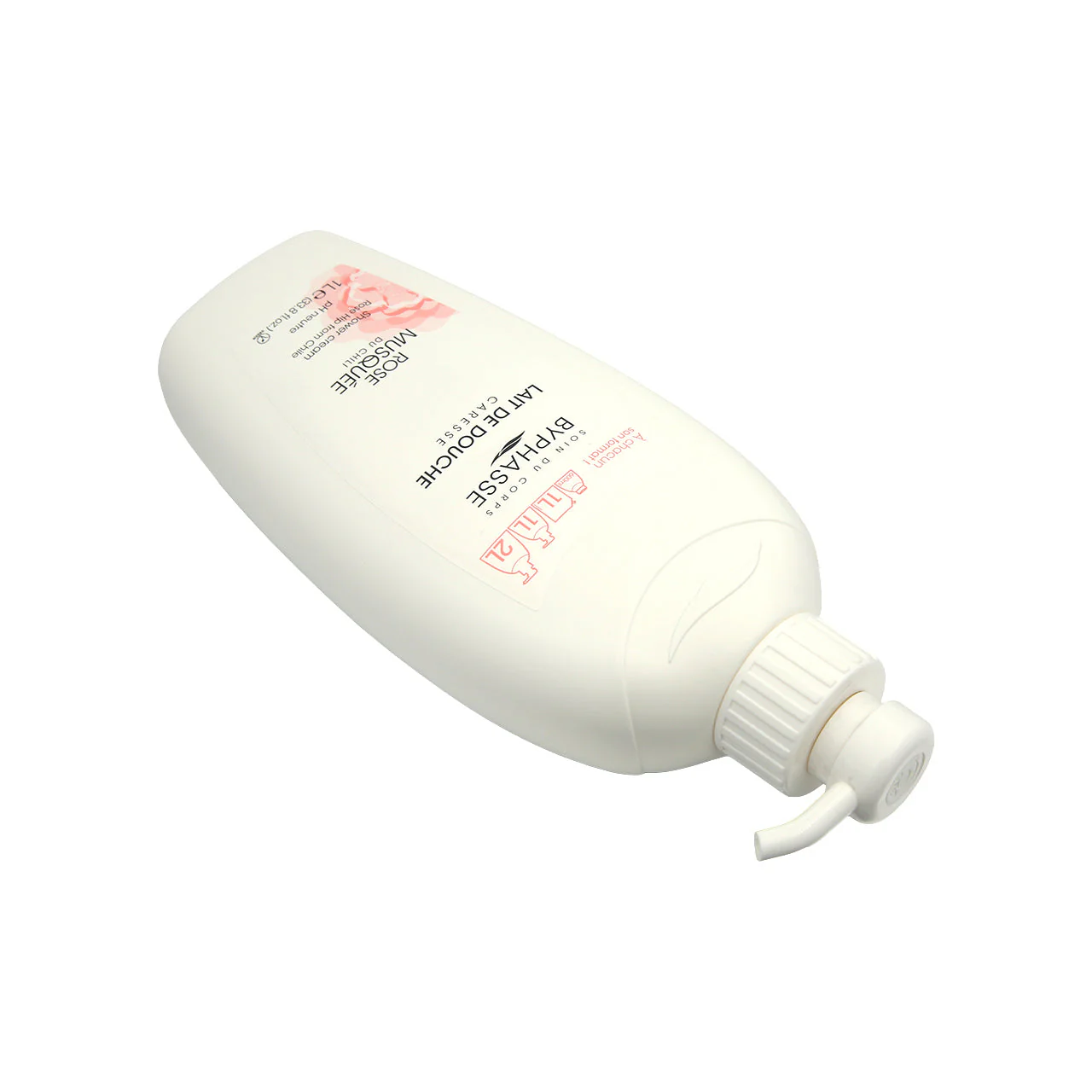 Byphasse Caresse Shower Cream  Rosehip 1L - Image 5