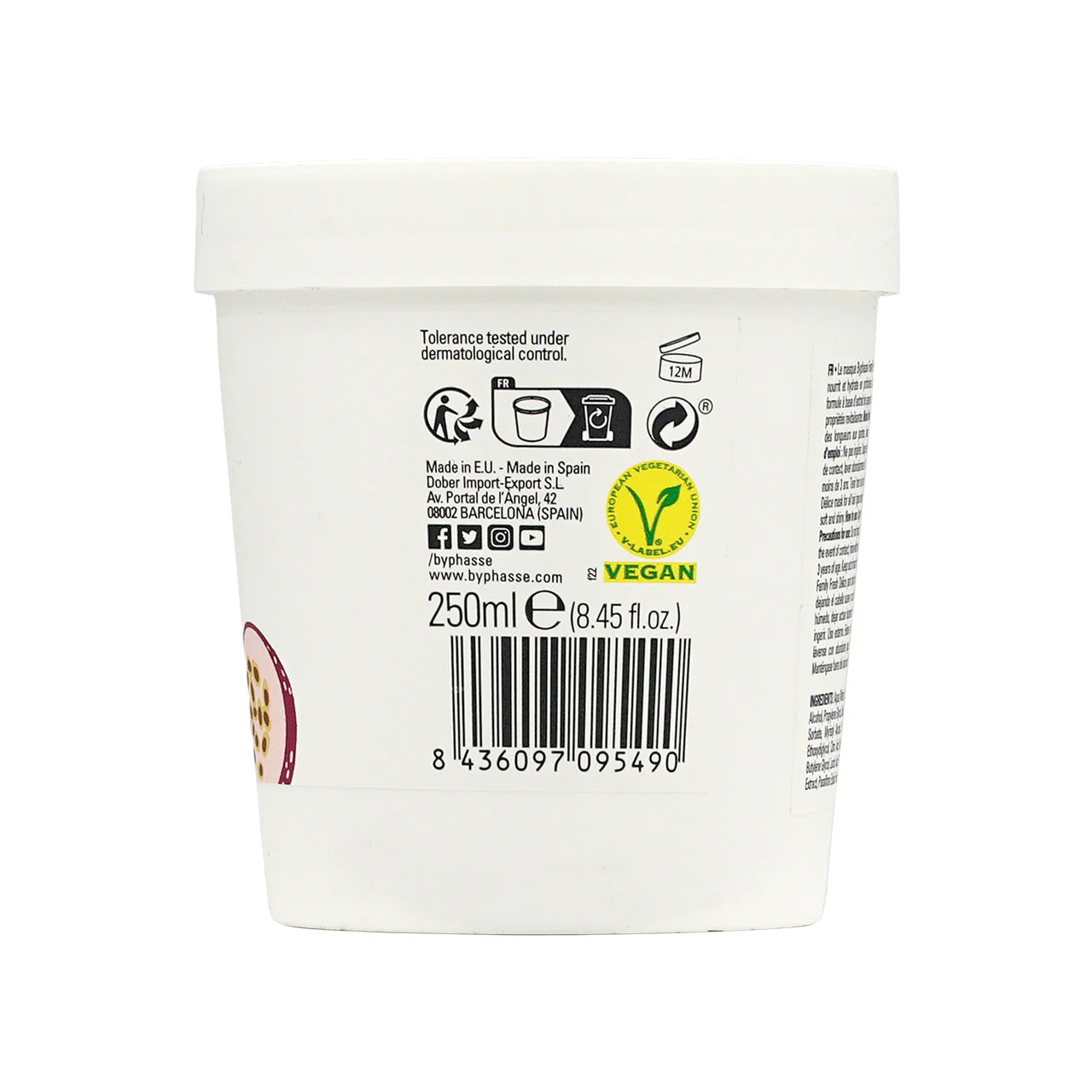 Byphasse Family Fresh Delice Hair Mask – Papaya 250ml - Image 2