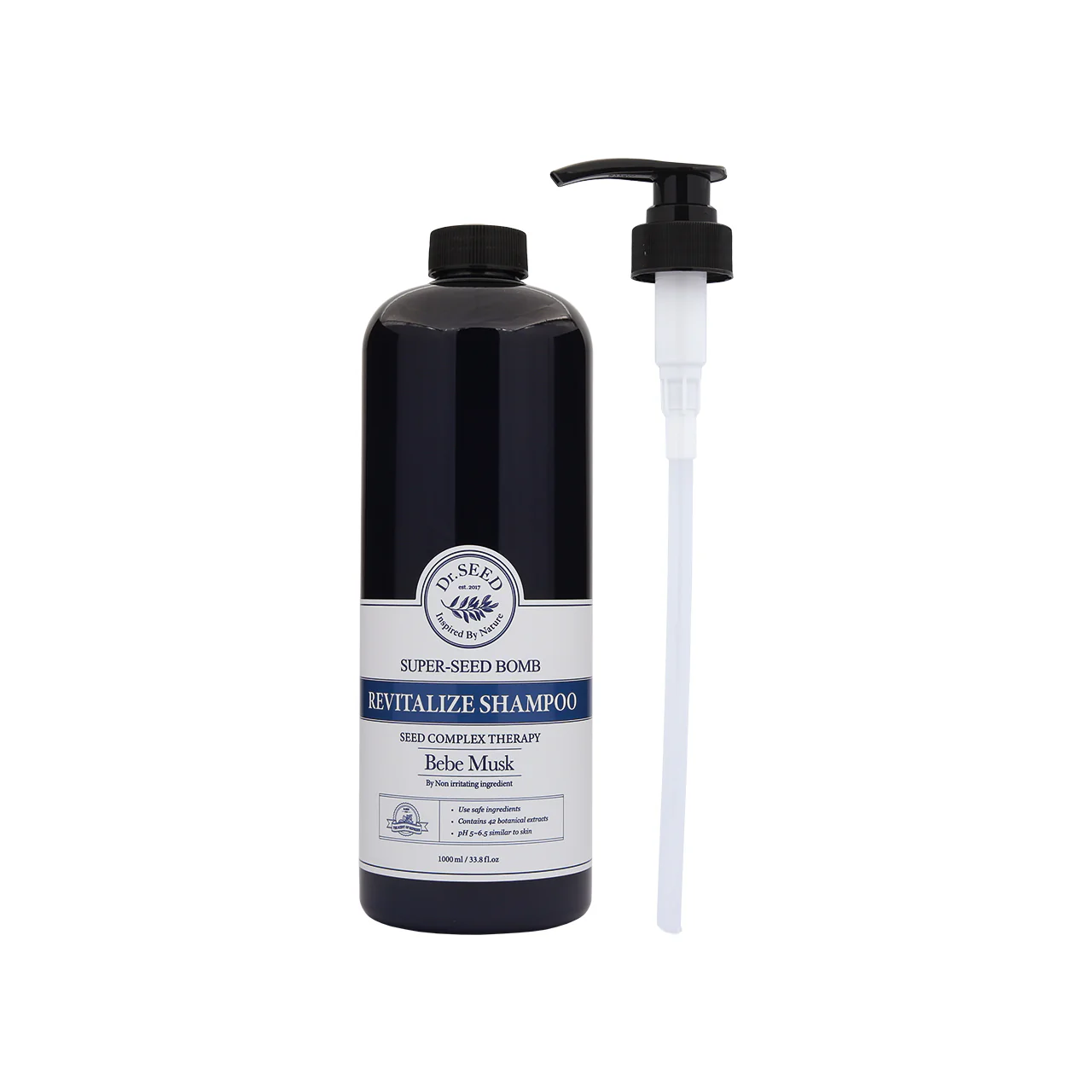 Dr.Seed Super-Seed Bomb Revitalize Shampoo Bebe Musk 1000ml