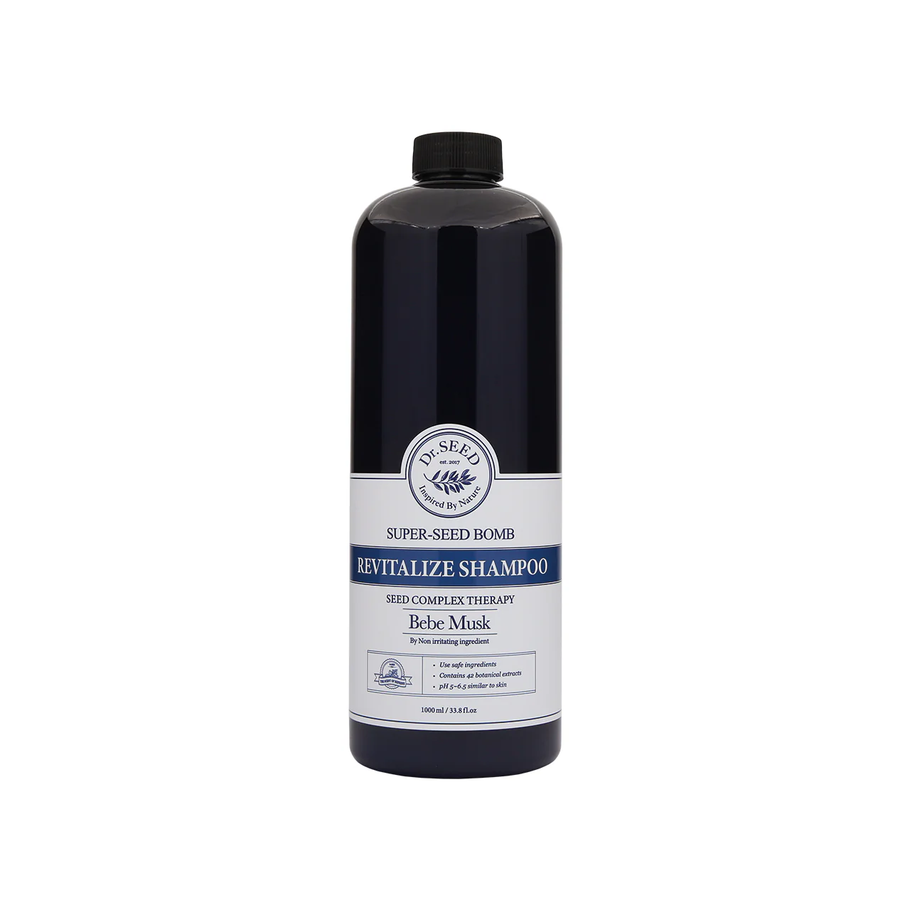 Dr.Seed Super-Seed Bomb Revitalize Shampoo Bebe Musk 1000ml - Image 2