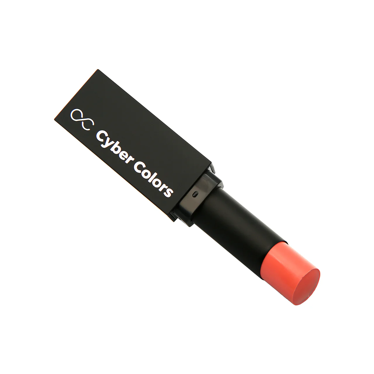 Cyber Colors Luminous Glossy Lipstick #L1 Bright Coral 5.2g - Image 4